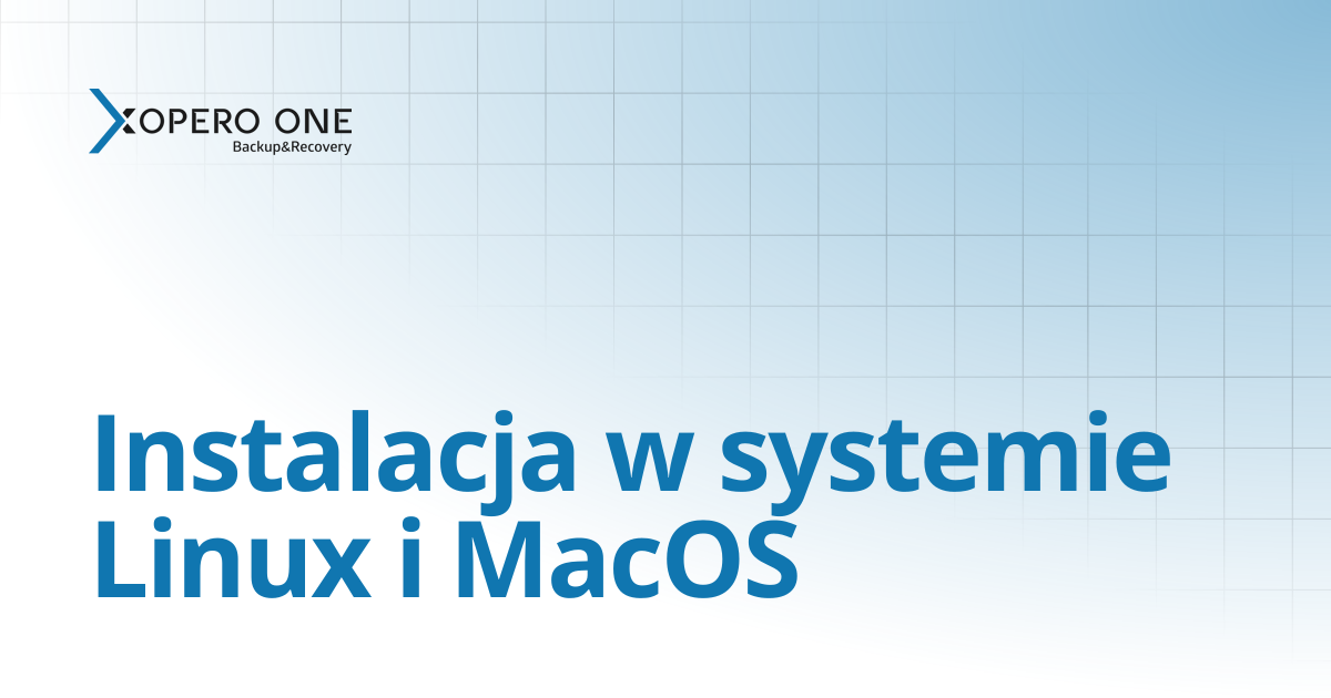 Instalacja w systemie Linux i MacOS | Xopero ONE Knowledge Base