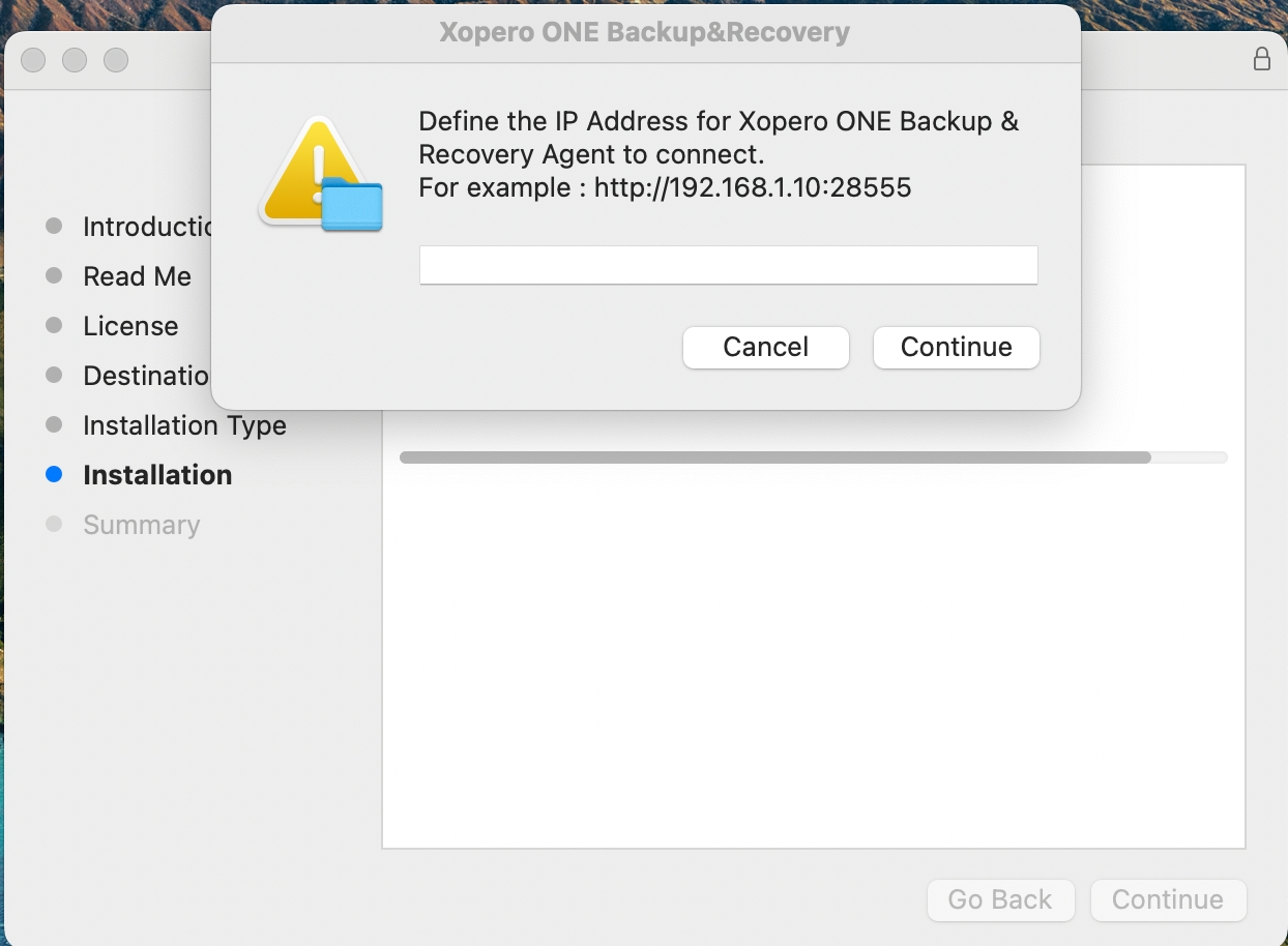 Installing Xopero ONE on MacOS6