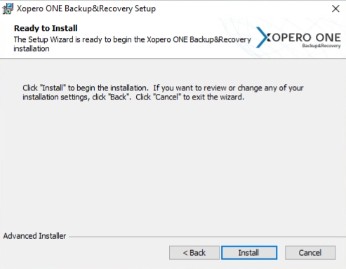 Xopero ONE updating creator