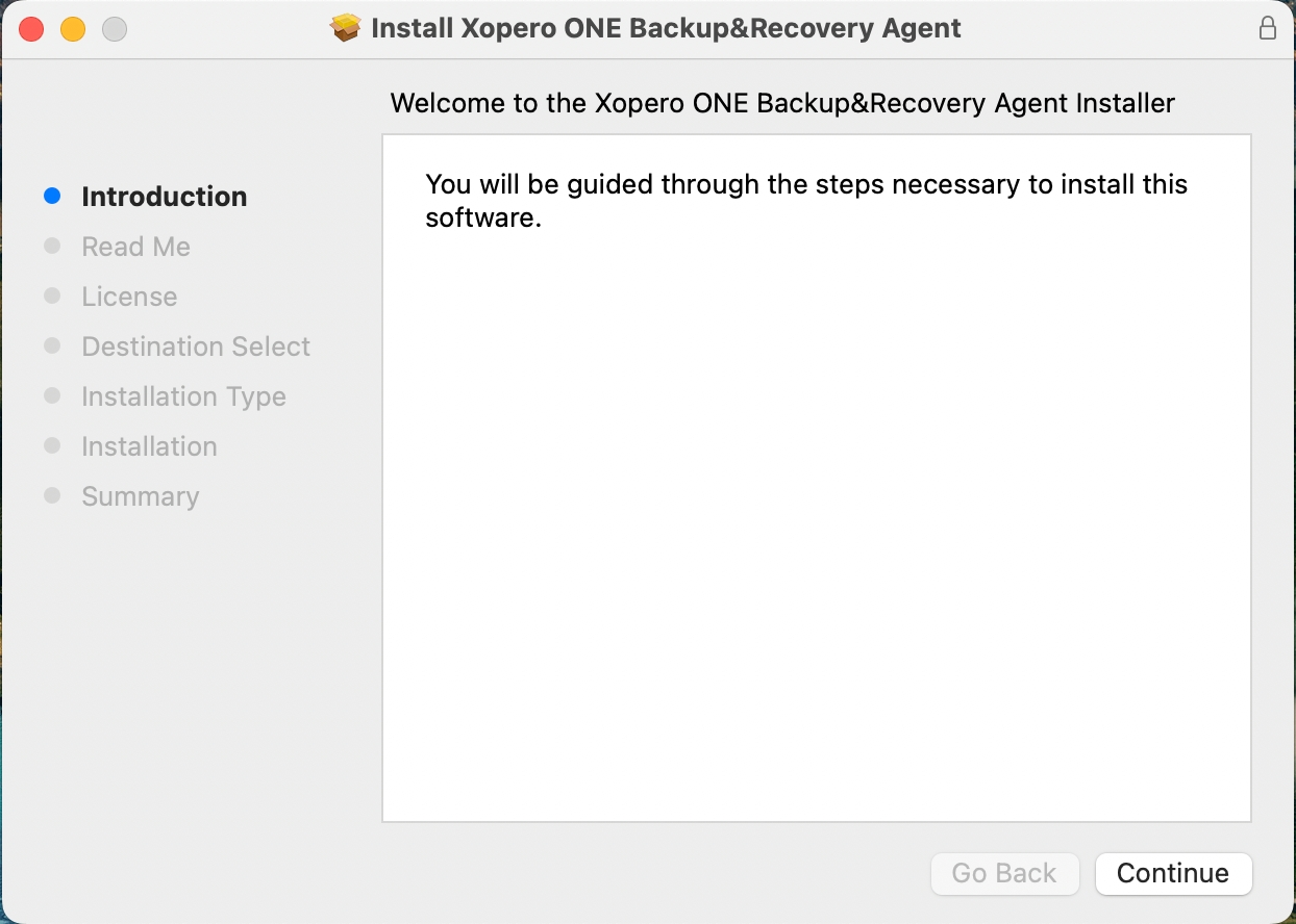 Installing Xopero ONE on MacOS1