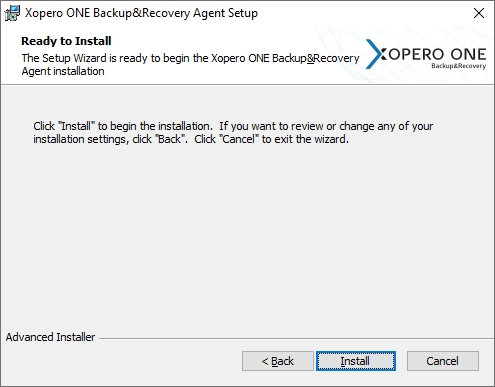 Installation of Xopero ONE