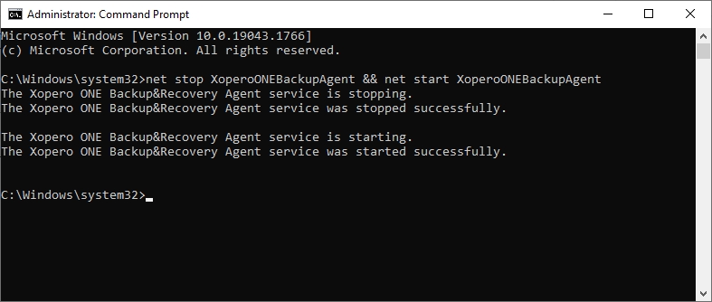 Windows' command prompt