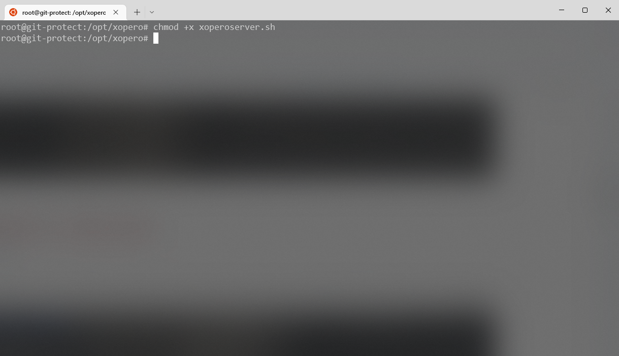 granding privilieges to xopero one management service installed on linux